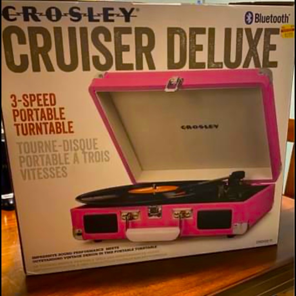 Pink Record player